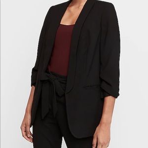 Express Black Boyfriend Blazer
